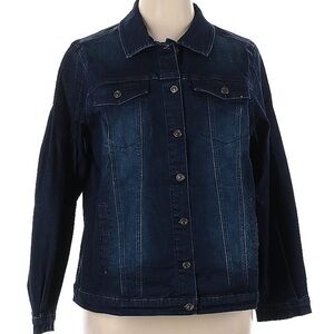 Dg2 By Diane Gilman Women's Denim Jacket